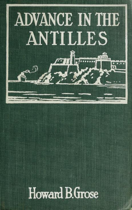 Cover of the book 'Advance in the Antilles" to show what the document looks like. 